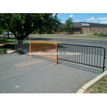 Crowd Control Steel Barricade - Orange